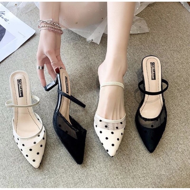 heels wanita 350 import realpict