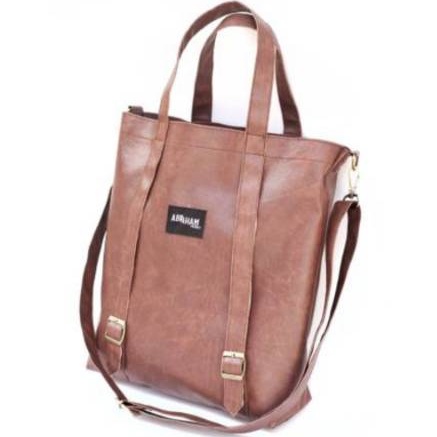 Tas Pria Tote Bag Pria Totebag Wanita Tas Laptop Trendy Simple Murah Resleting Kanvas Polos Distro Original