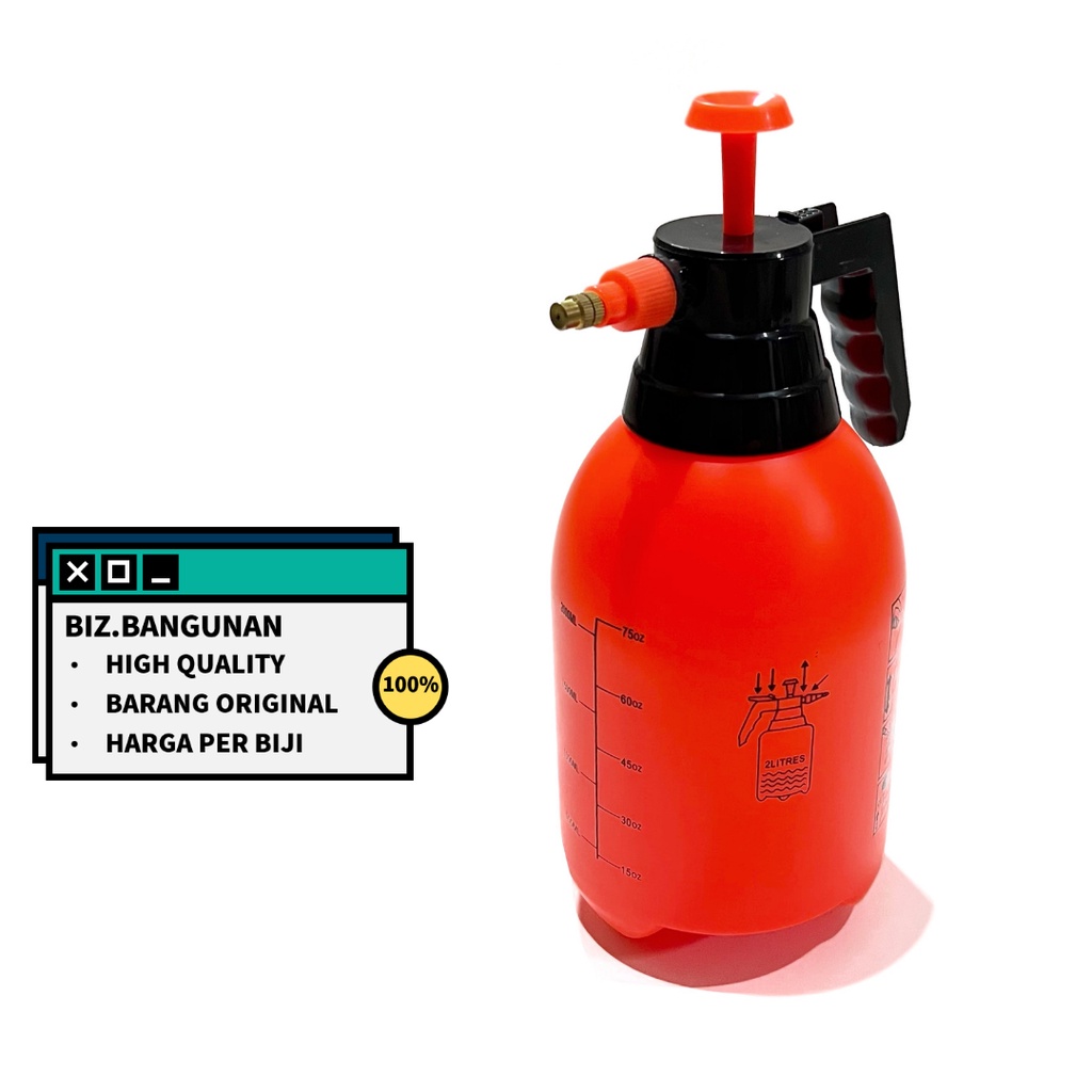 SEMPROTAN BURUNG 2 LITER XENON / MOLLAR - PRESSURE SPRAYER BOTOL AIR TANAMAN DISINFEKTAN