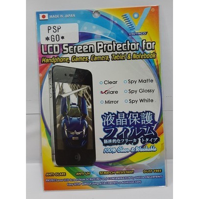 LCD SCREEN PROTECTOR PSP GO NDS 3DS / ANTI GORES PSP GO NDS 3DS
