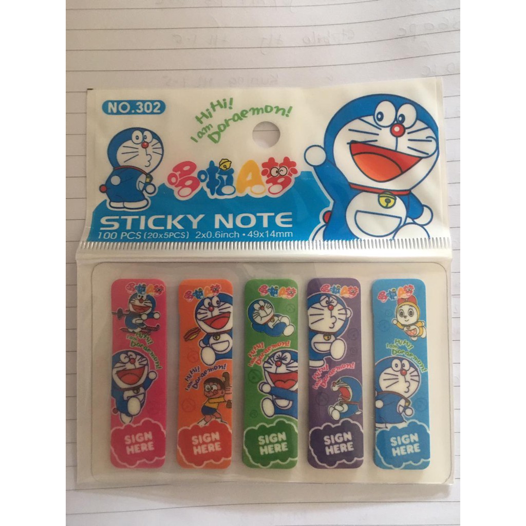 

Sticky Note Karakter Doraemon 302