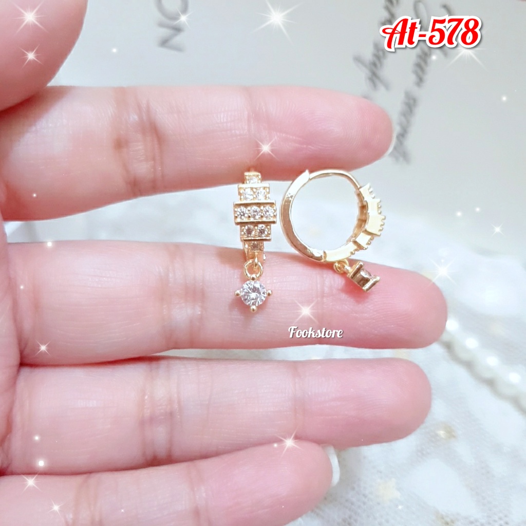 TERMURAH ANTING CLIP DEWASA WANITA/ANTI ALERGI