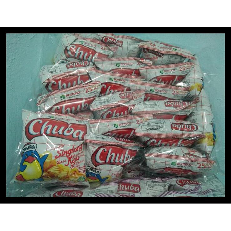 

HOT SALE Keripik Singkong Chuba - 1 Pak Isi 20 Pcs terjamin