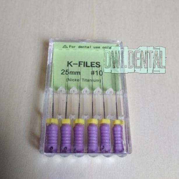 

Office & Stationery | Document Organizer | K-File K Files Kfile Niti Root Canal Nickel Titanium Size 25Mm 10# | Best Seller