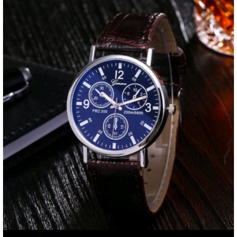 Jam Tangan Pria GENEVA 3 TITIK (011PU)