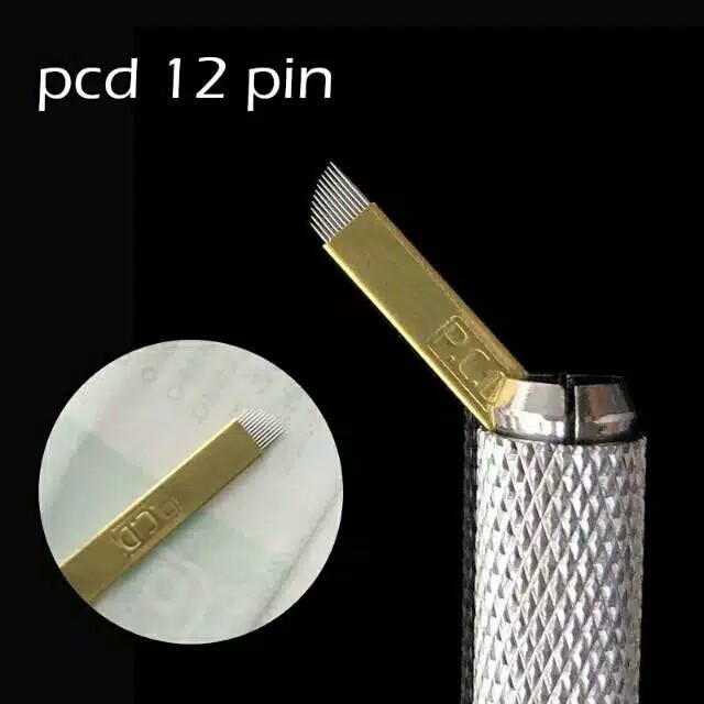 Jarum microblading PCD 12 pin