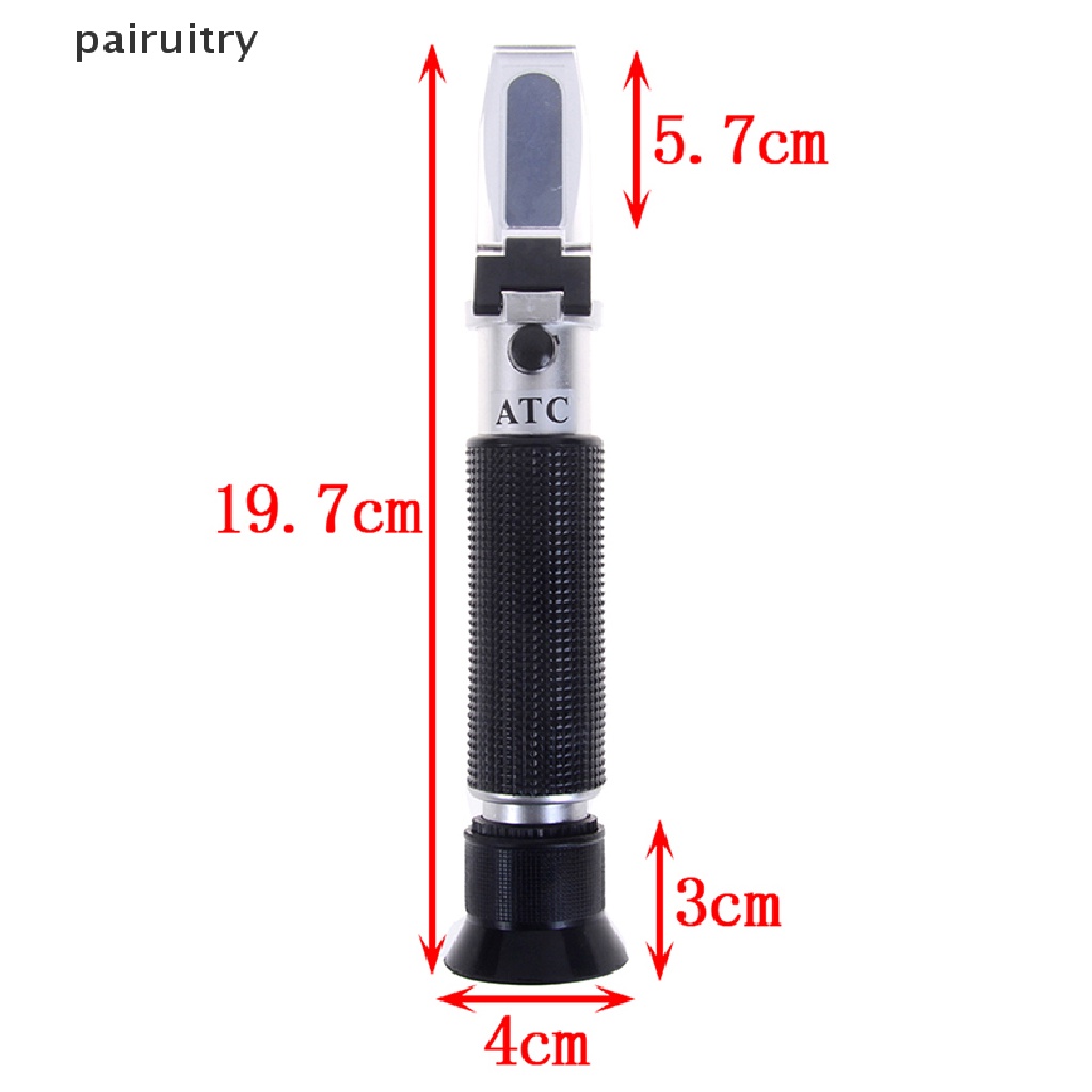 Prt Refraktometer Alkohol 0-80% v / v Model Genggam PRT