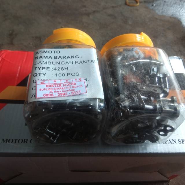 Sambungan rantai 428h 520