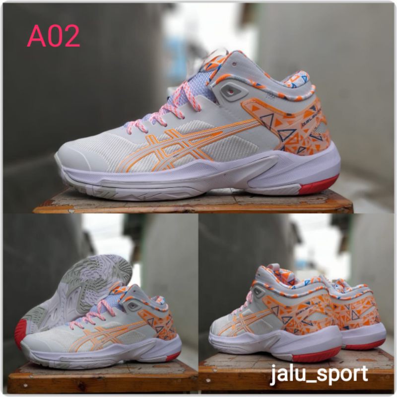 SEPATU VOLLY ASICS GEL BURST 24 A02 IMPORT NEW