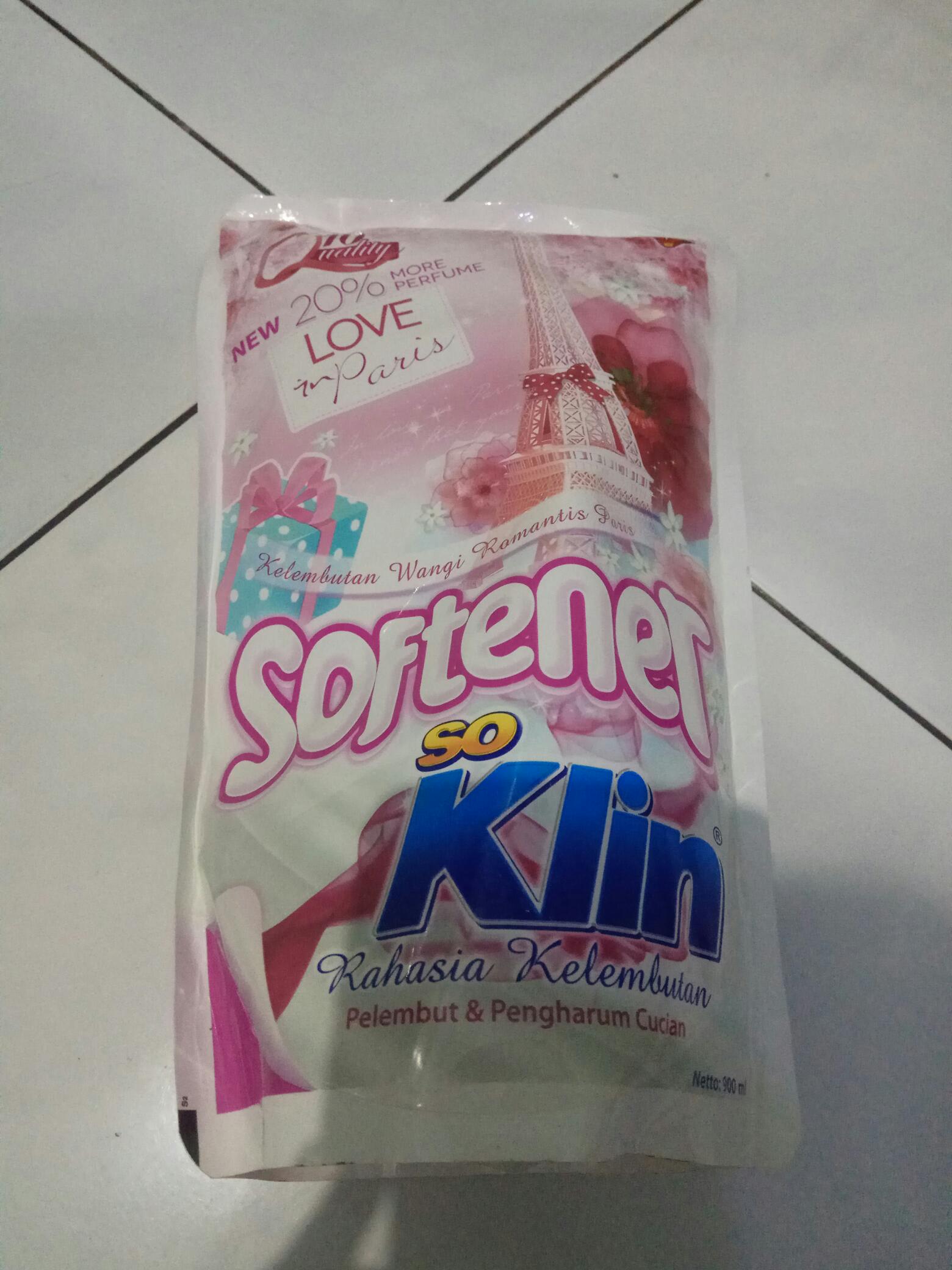 Soklin Softener Pouch 800 Ml Rp.17.990 Jadi Rp. 11.990