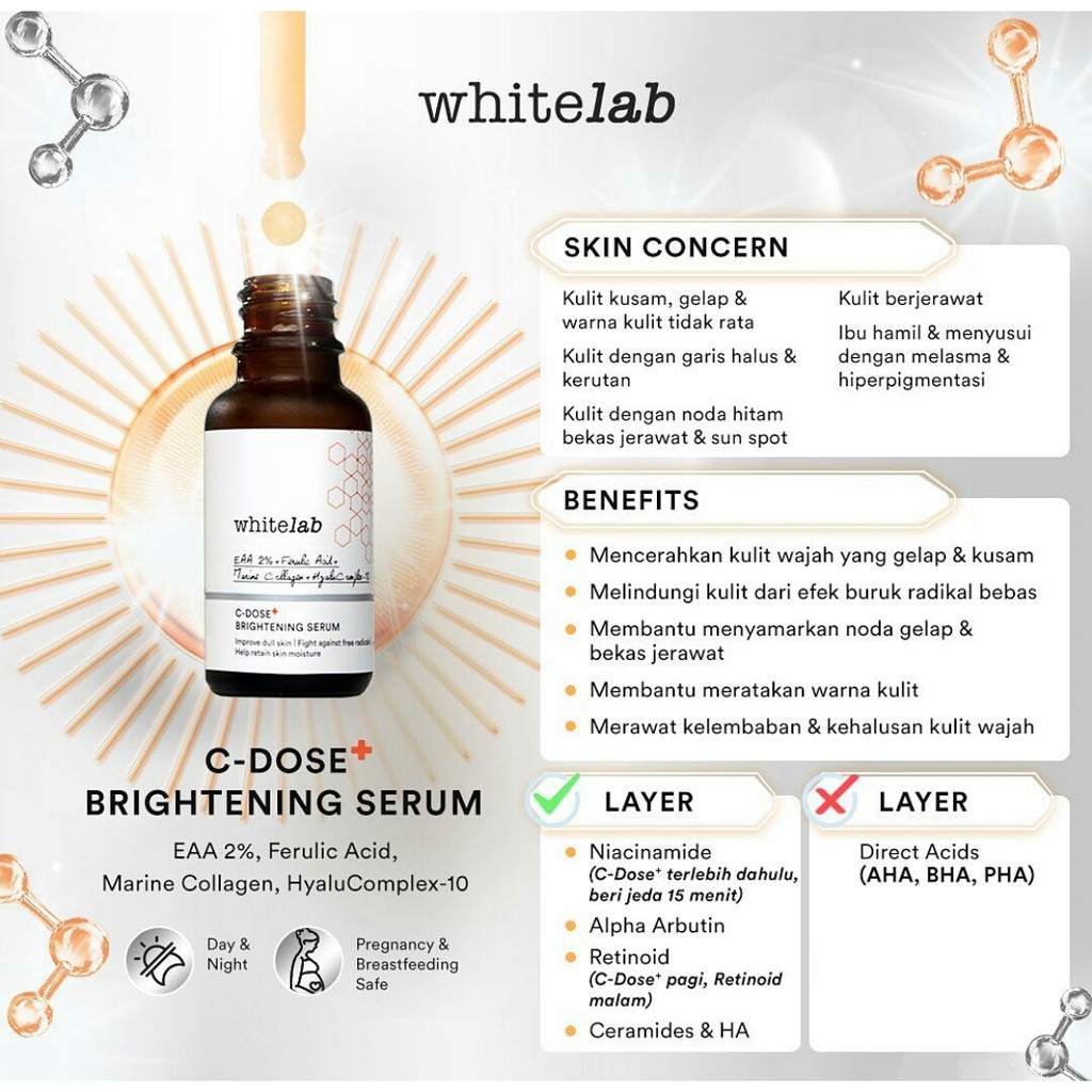 WHITELAB C-Dose+ Brightening Serum 20ml