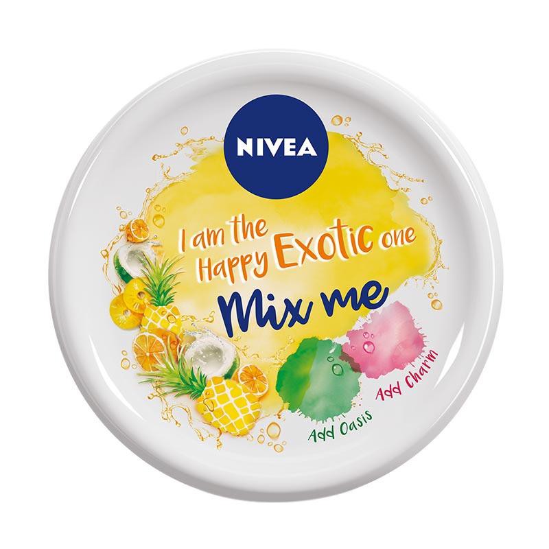 Nivea Soft Mix Me Yellow Exotic Pelembab Wajah [100 mL]