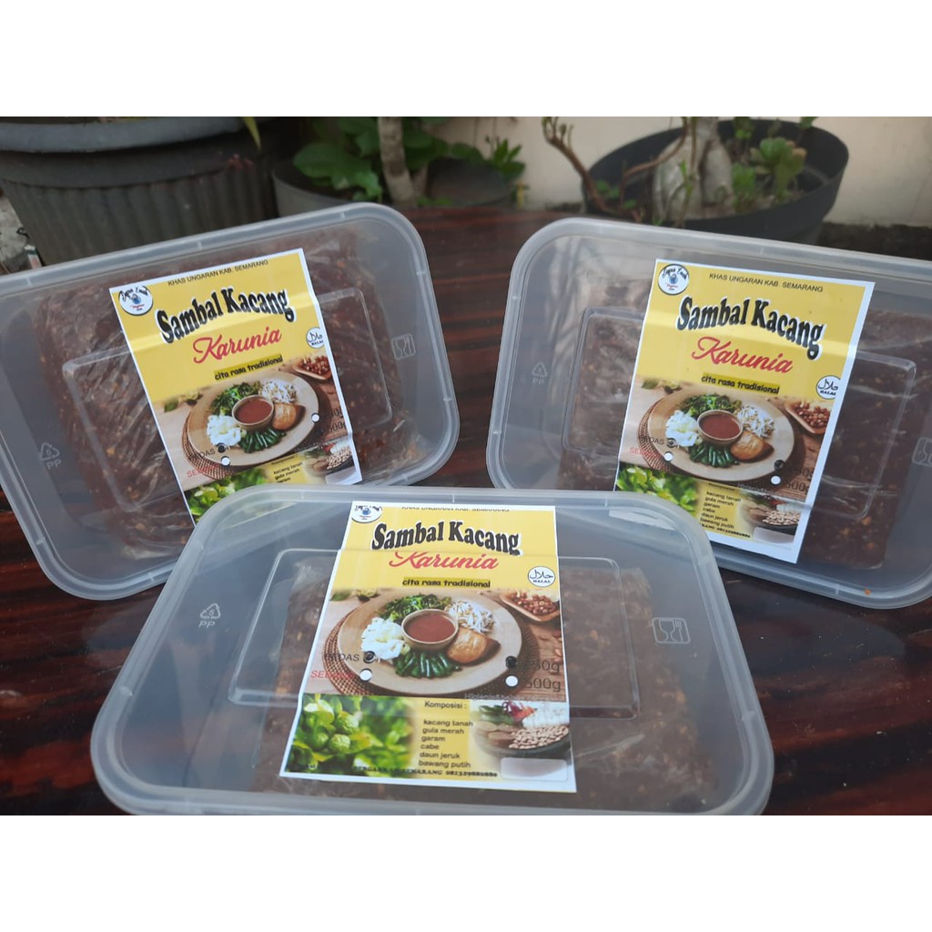 

Sambal Kacang Khas Ungaran
