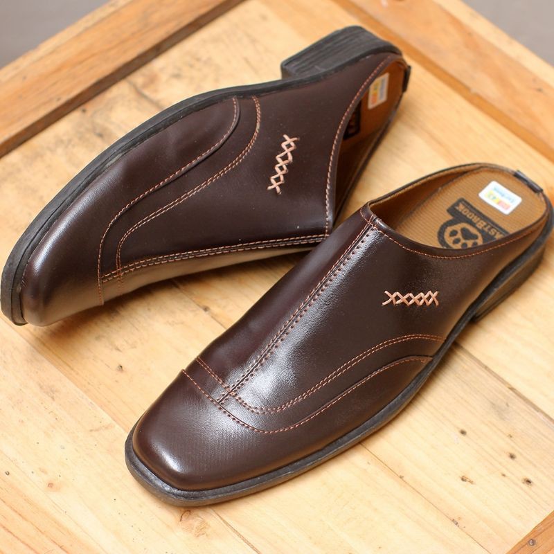 SLOPE GENTLE - EASTBROOK | Sepatu Formal Pria Slop Kerja Kantor Casual Santai Tua Muda Murah Ori