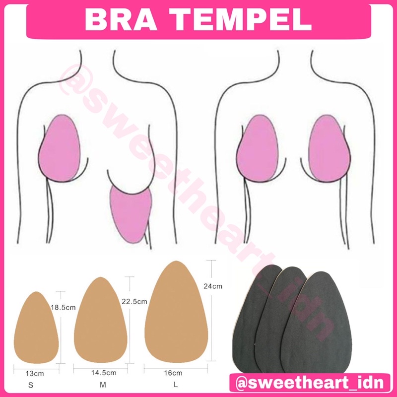 Bra Tempel Bra Tape Sticker