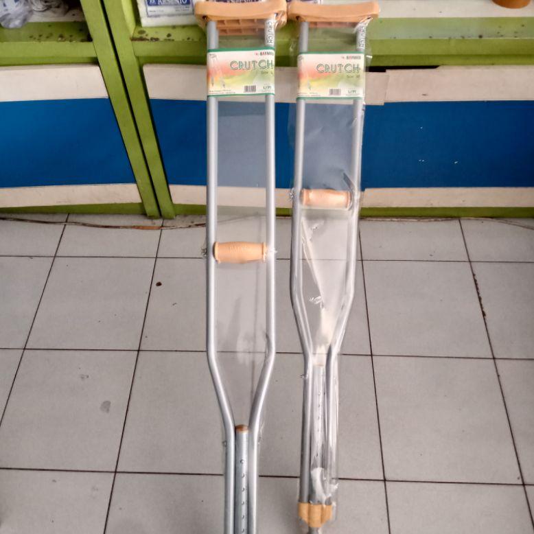 WLF.26Au22o ▫ Tongkat Ketiak Alat Bantu Jalan / Egrang / Krek Ketiak / Kruk Ketiak