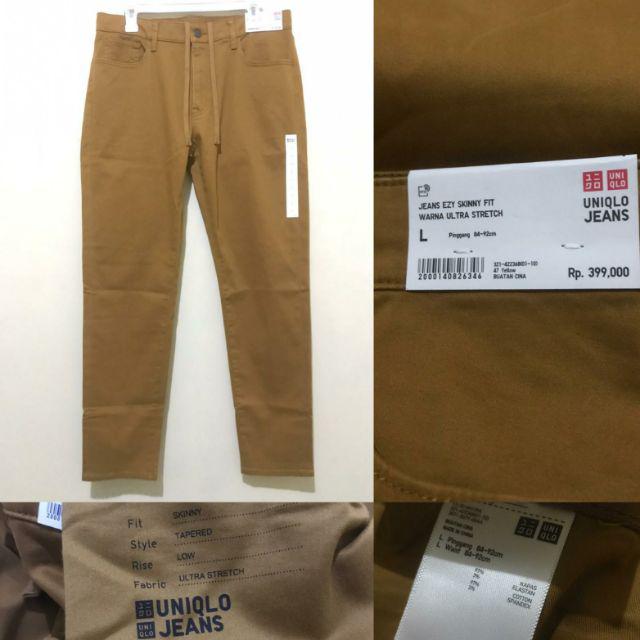 uniqlo skinny tapered low ezy jeans