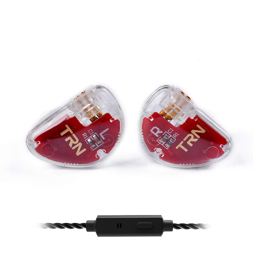 TRN V30 2BA 1DD Triple Hybrid Drivers Bass In-Ear Earphone HIFI Microphone