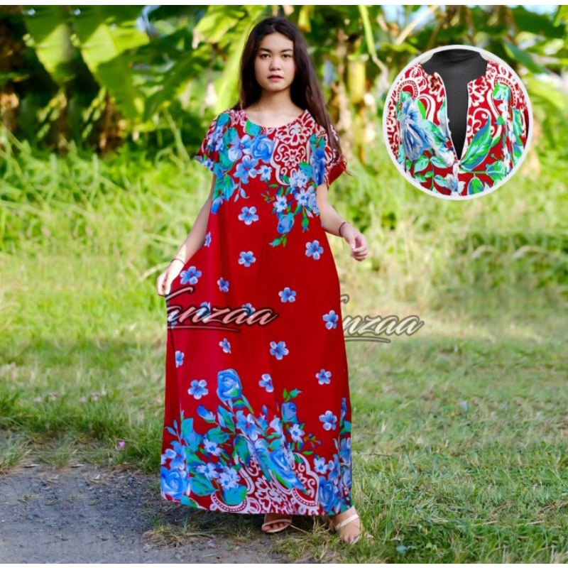 DASTER BALI PANJANG LENGAN PENDEK