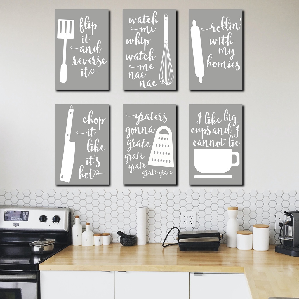 Dekorasi Dinding 30x40 Kitchen Dapur Dekorasi Besar Jumbo Big Hiasan Dinding Minimalis Dekorasi Kama