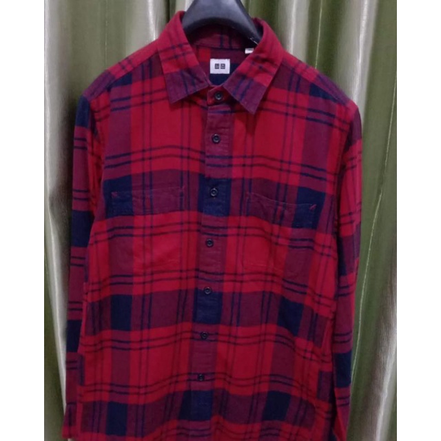 kemeja flanel/uniqlo/flanel uniqlo/kemeja uniqlo/kemeja casual
