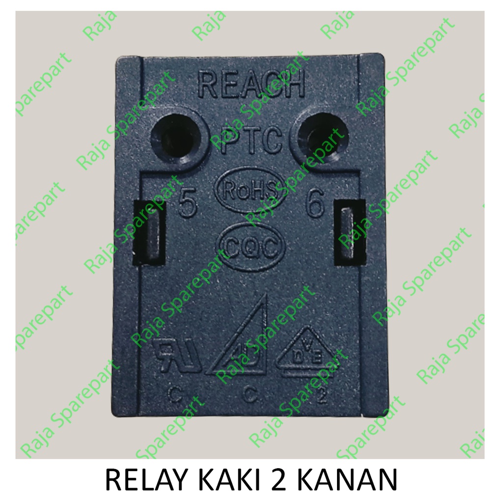 RELAY KAKI UNTUK KOMPRESOR / COMPRESSOR  KULKAS 2 KANAN