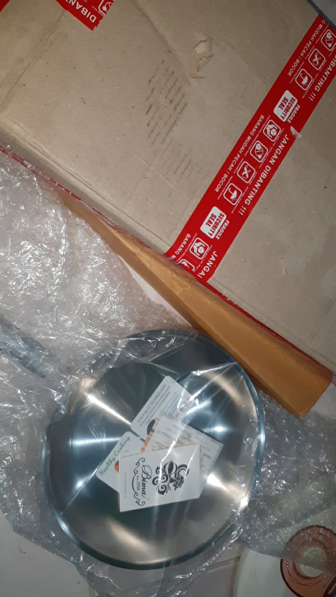 Fry Pan Penggorengan 24cm Sus-304 Bima Chefs