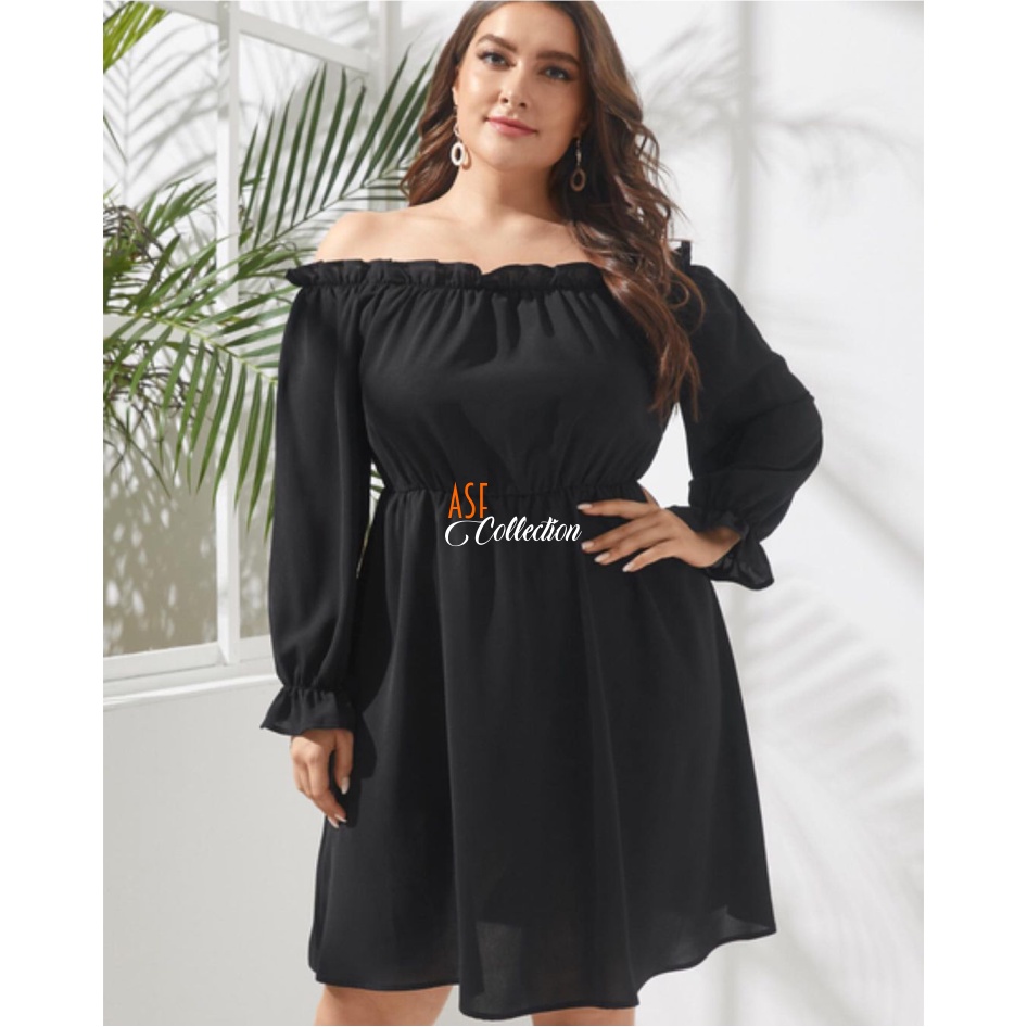 Juliette Dress Wanita Jumbo|Dress bodycon maxsi casual pesta party|Dress sabrina big size|Dress Sabr