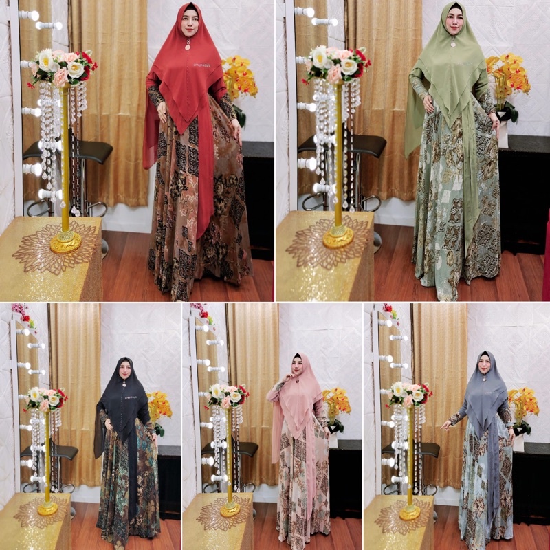 Ayuna syari vol.2 by arsyakayla / gamis ceruty