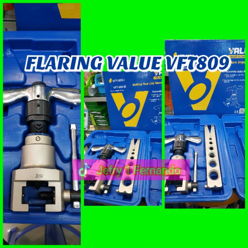 FLARING TOOLS VALUE BOK BOX VFT-809-I FLARING AC