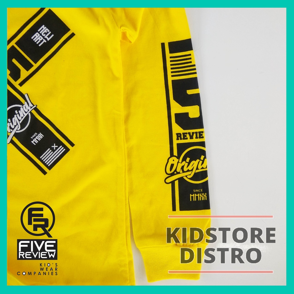 Kaos Anak Laki Laki Lengan Panjang Longsleeve Distro Branded Clothing