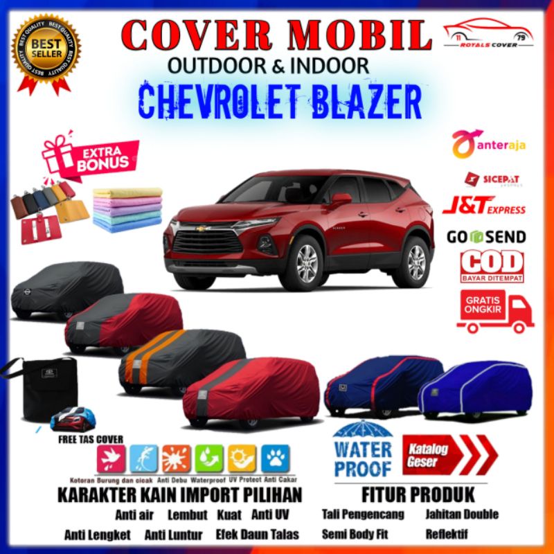 Sarung Body Cover Mobil Opel Blazer, Selimut Tutup Chevrolet Blazer Mantel Penutup Pelindung