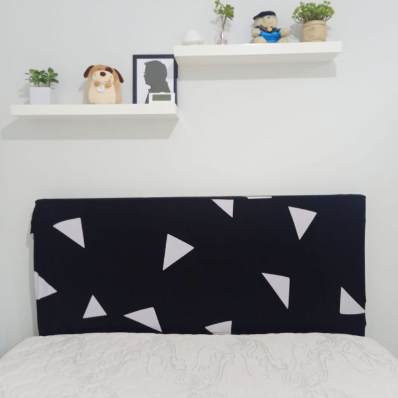 Sarung SANDARAN tempat tidur - Cover HEADBOARD import strecth