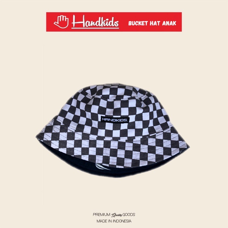 TOPI ANAK BUCKETHAT HANDKIDS 2-8tahun-Motif E