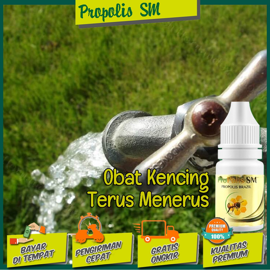 Obat Kencing Terus Menerus / Beser Pipis / Sering Buang Air Kecil Propolis SM Jakarta