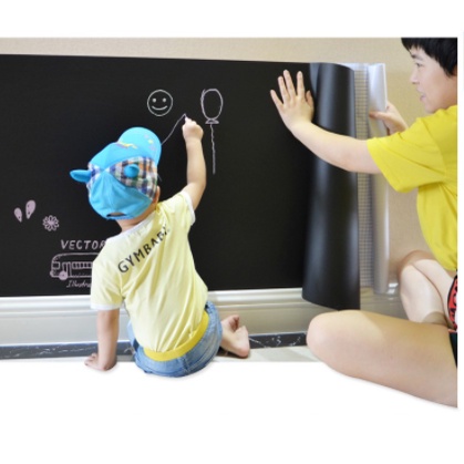 

[ STIKER ] PAPAN TULIS STIKER / BLACK BOARD WALLPAPER STICKER CGS