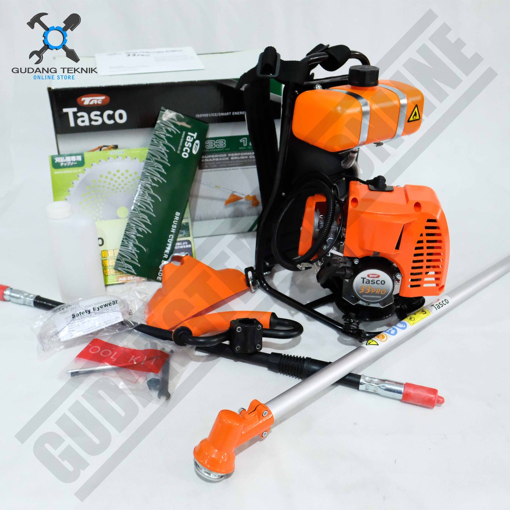 Mesin Potong Rumput Tasco 33Pro / Brush Cutter Tasco 33 PRO - Mesin Pemotong Padi Paddy Reaper