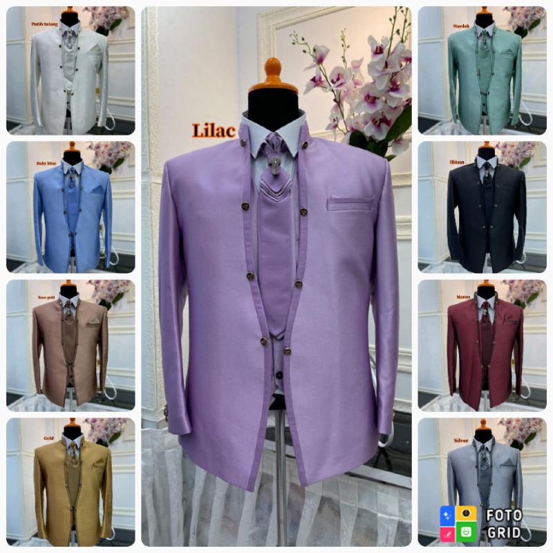 √ Jas Premium Kancing || jas pengantin pria || jas pengantin semi woll