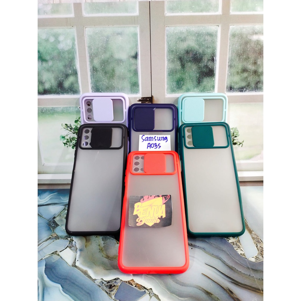 SAMSUNG A03S CASE SLIDE PROTECTION SLEDING KAMERA // CASE SLIDE SAMSUNG A03S - BD