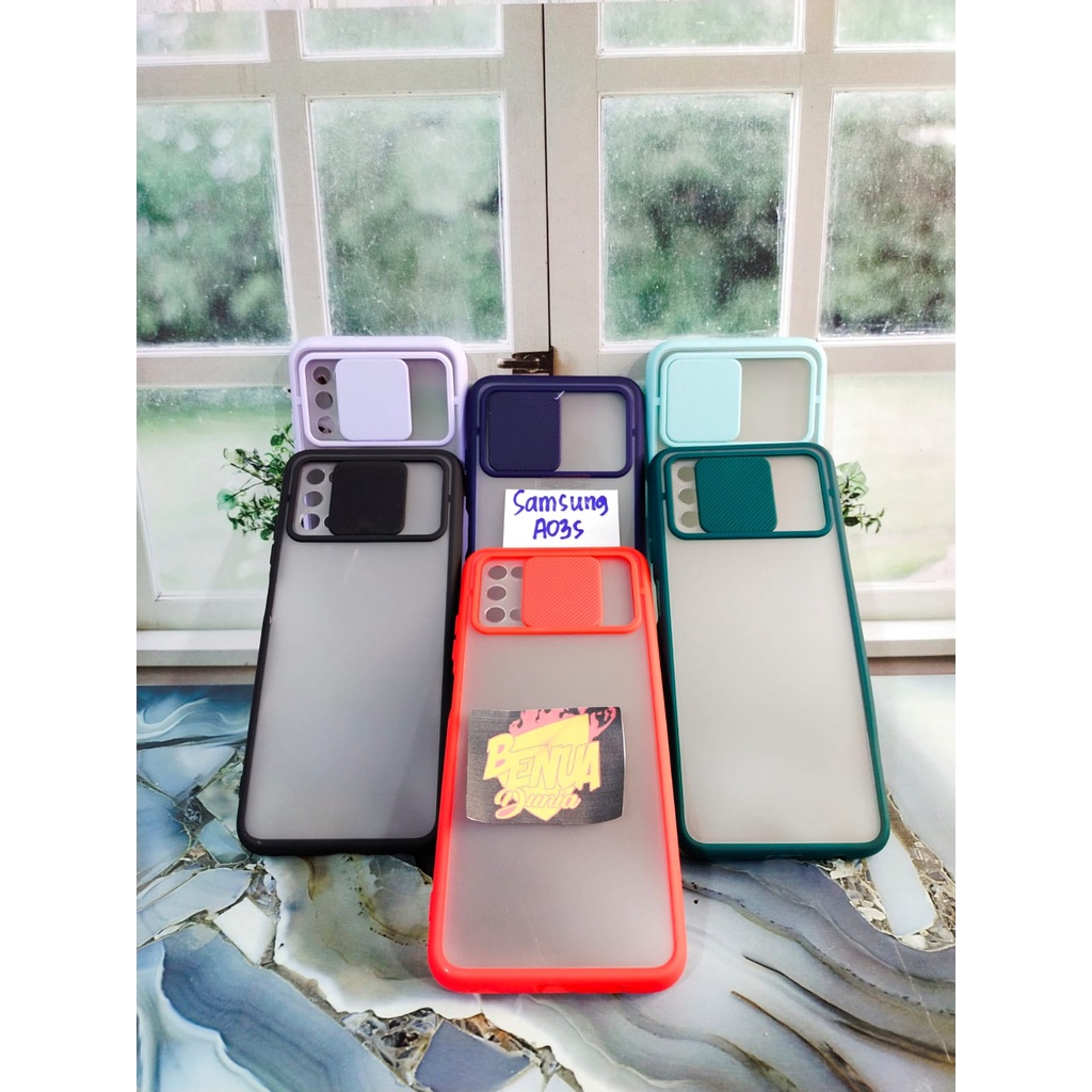 SAMSUNG A22 4G CASE SLIDE PROTECTION SLEDING KAMERA / CASE SLIDE SAMSUNG A22 54G - BENUA DUNIA