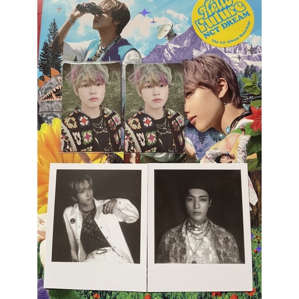 Photocard chenle future, Pola jeno & jisung future