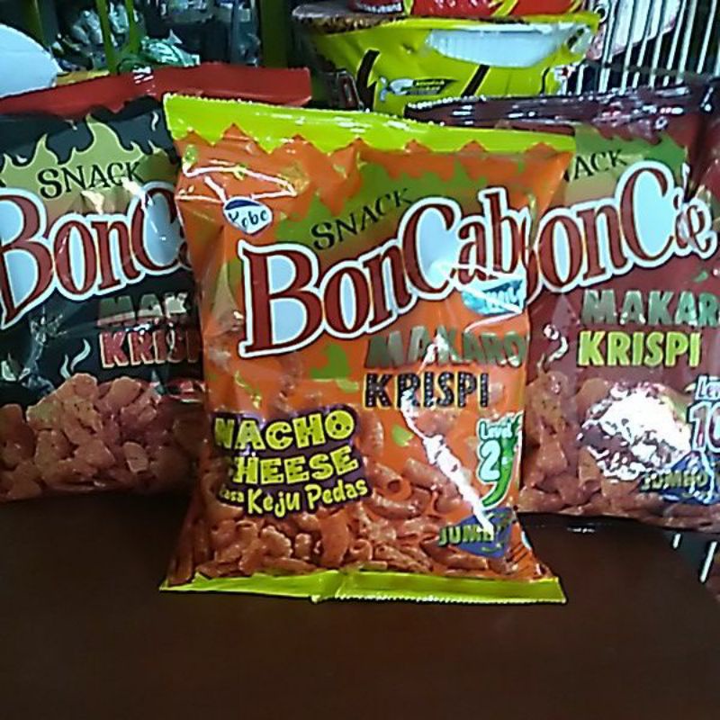 

SNACK MAKARONI BON CABE KEMASAN JUMBO 150 GR