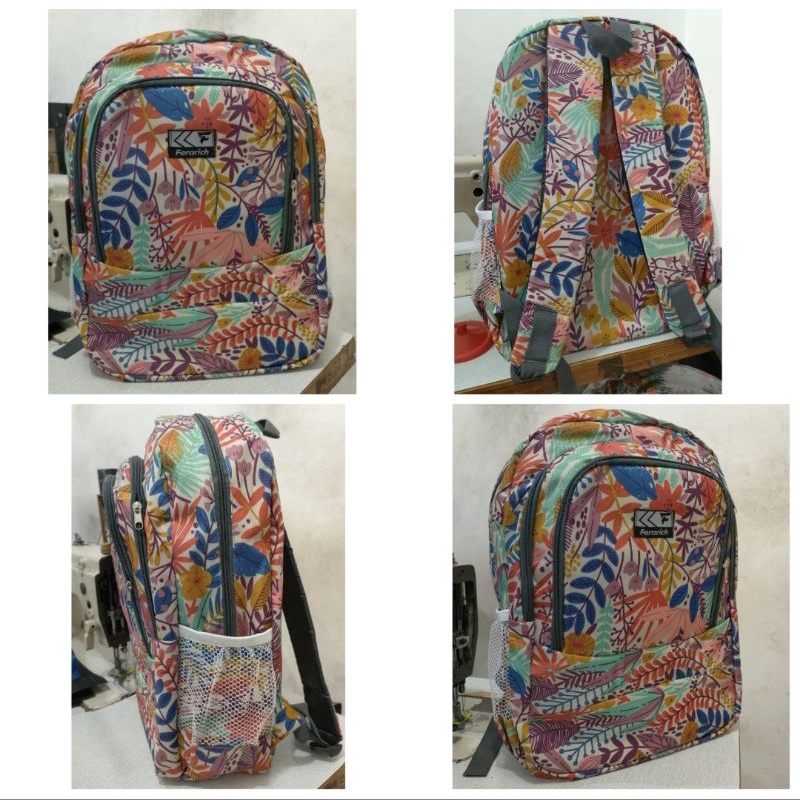 Tas ransel anak sekolah SD motif fulprint