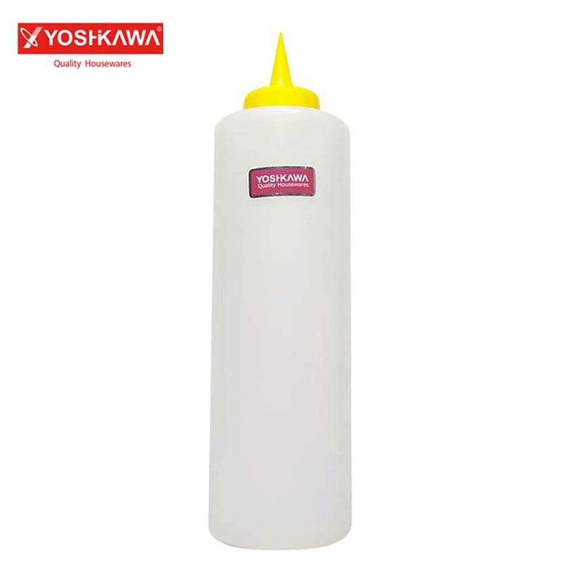

YOSHIKAWA Botol Kecap 650 ML Squeeze Dispenser EVL-BK-03 Kuning