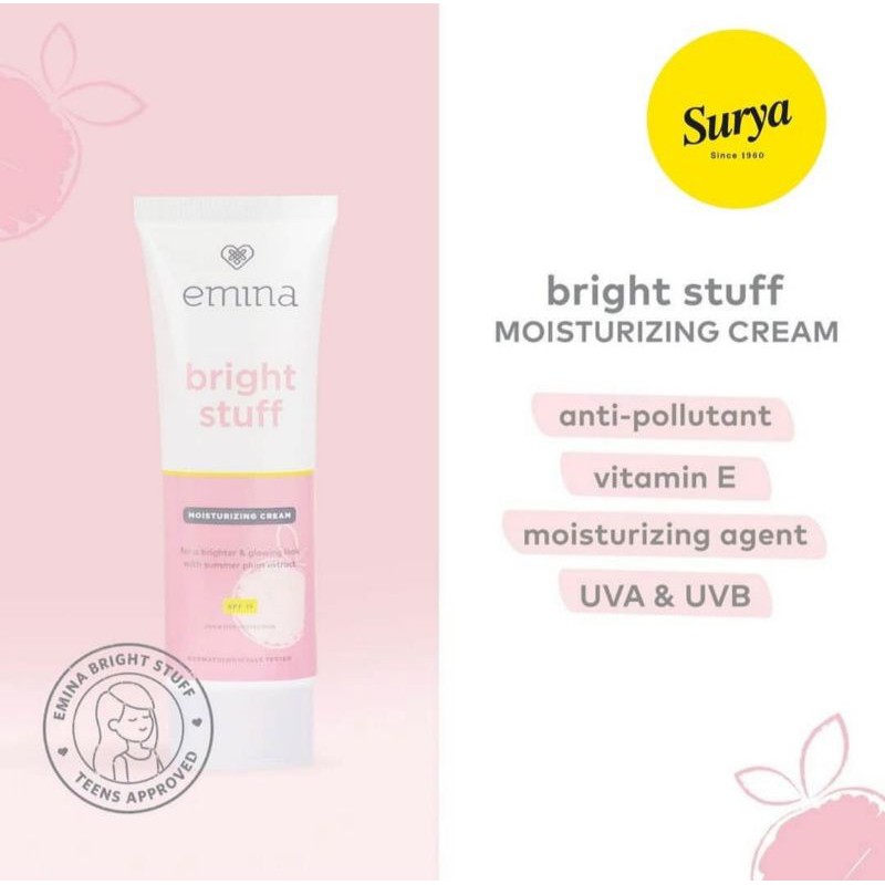 Emina Bright Stuff Moisturizer Cream