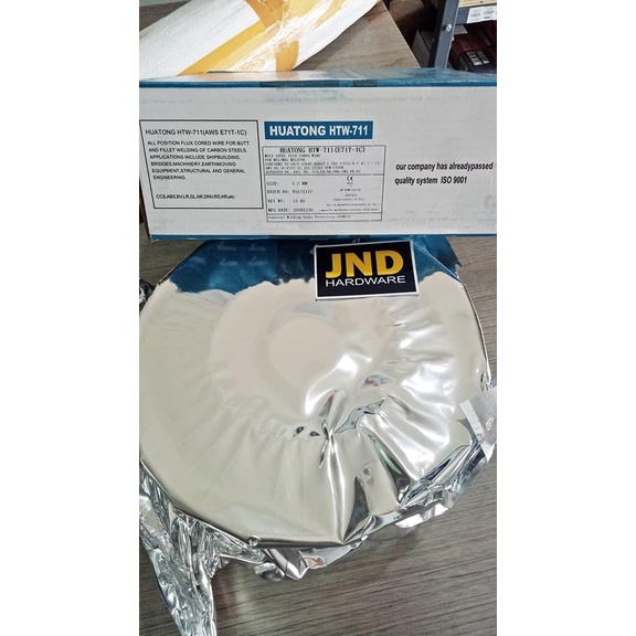 MIG Wire Flux Cored E71T-1C 1,2 mm HUATONG HTW-711 / Kawat Las CO