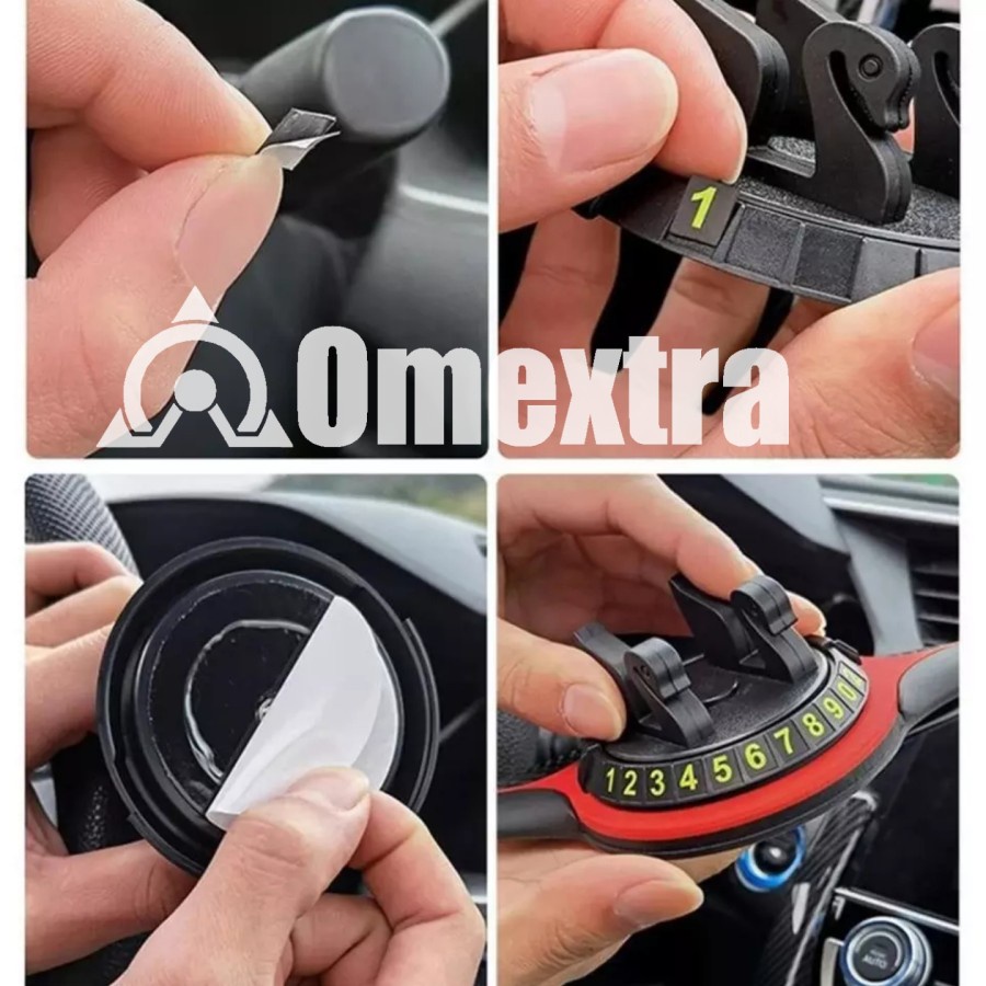 Anti Slip Pad Rotate Phone Holder Indomextra Tatakan Dashboard Karpet hp