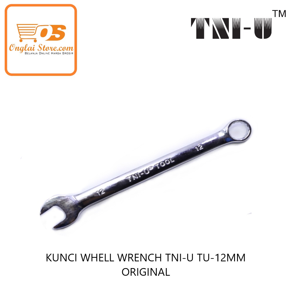 KUNCI WHELL WRENCH TNI-U TU-12MM ORIGINAL 两用扳手  (HARGA SPESIAL)