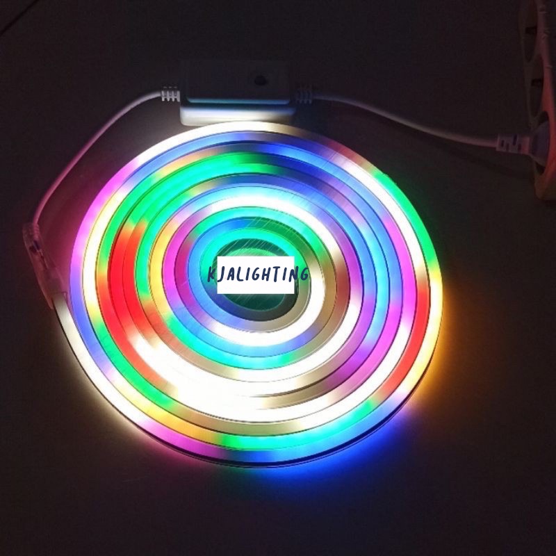 LAMPU LED NEON FLEXIBLE FLEKSIBLE RGB (WARNA-WARNI) 5 METER MN62