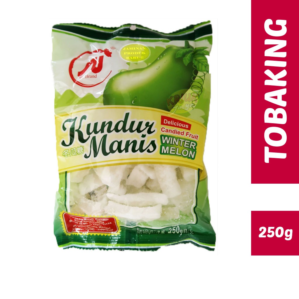 

Kundur Manis Winter Melon Candied Fruit Tangkue Tang kue Tangkui 250 gr